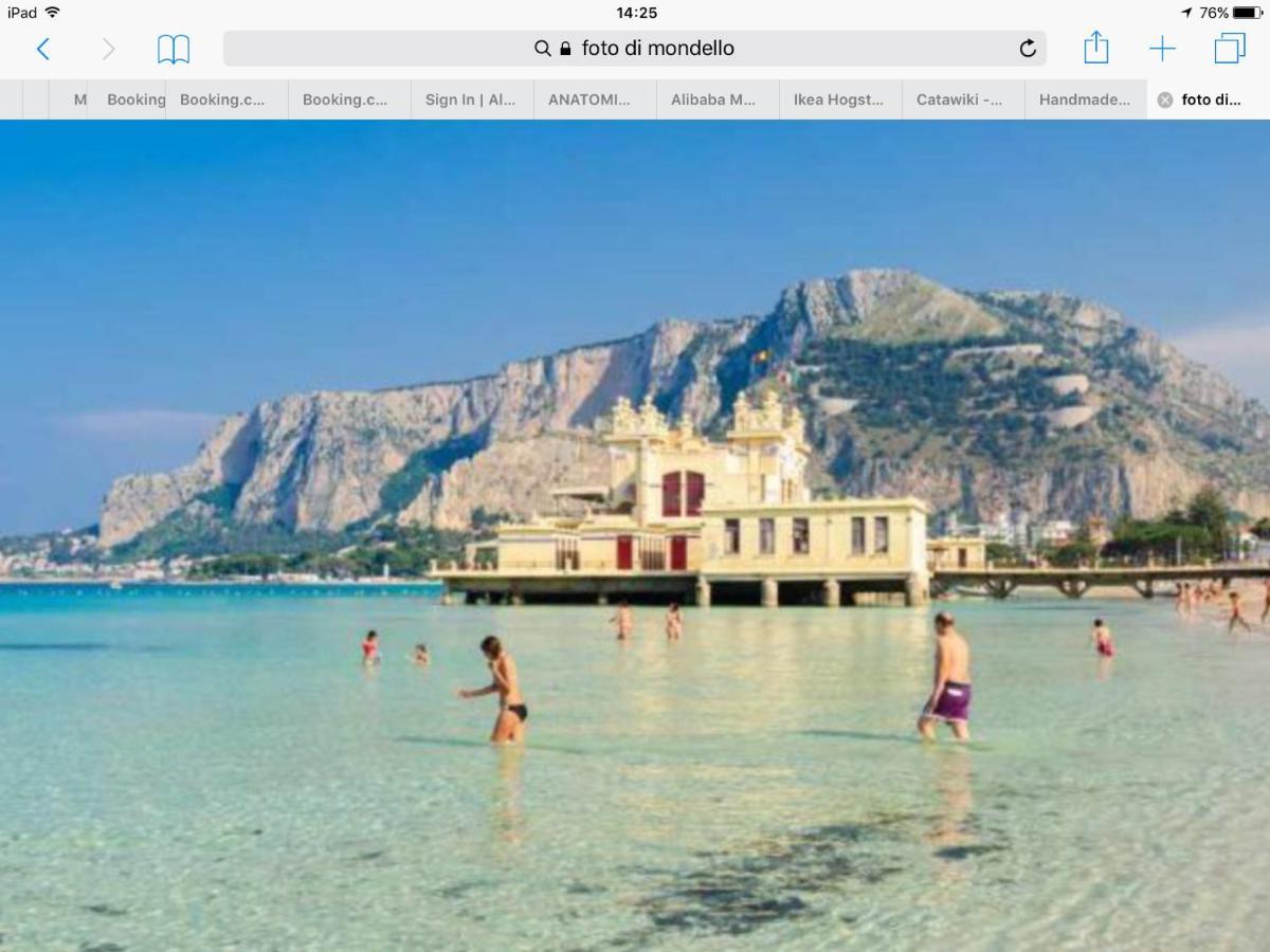 La Casetta Di Lucia Mondello Exteriör bild