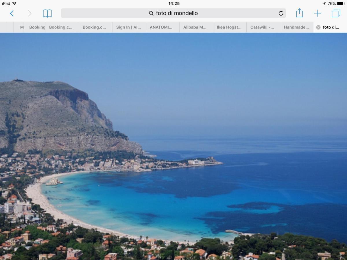 La Casetta Di Lucia Mondello Exteriör bild